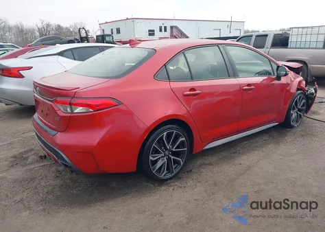 2020 Toyota Corolla Se z USA, uszkodzony, nr VIN JTDP4RCEXLJ010600